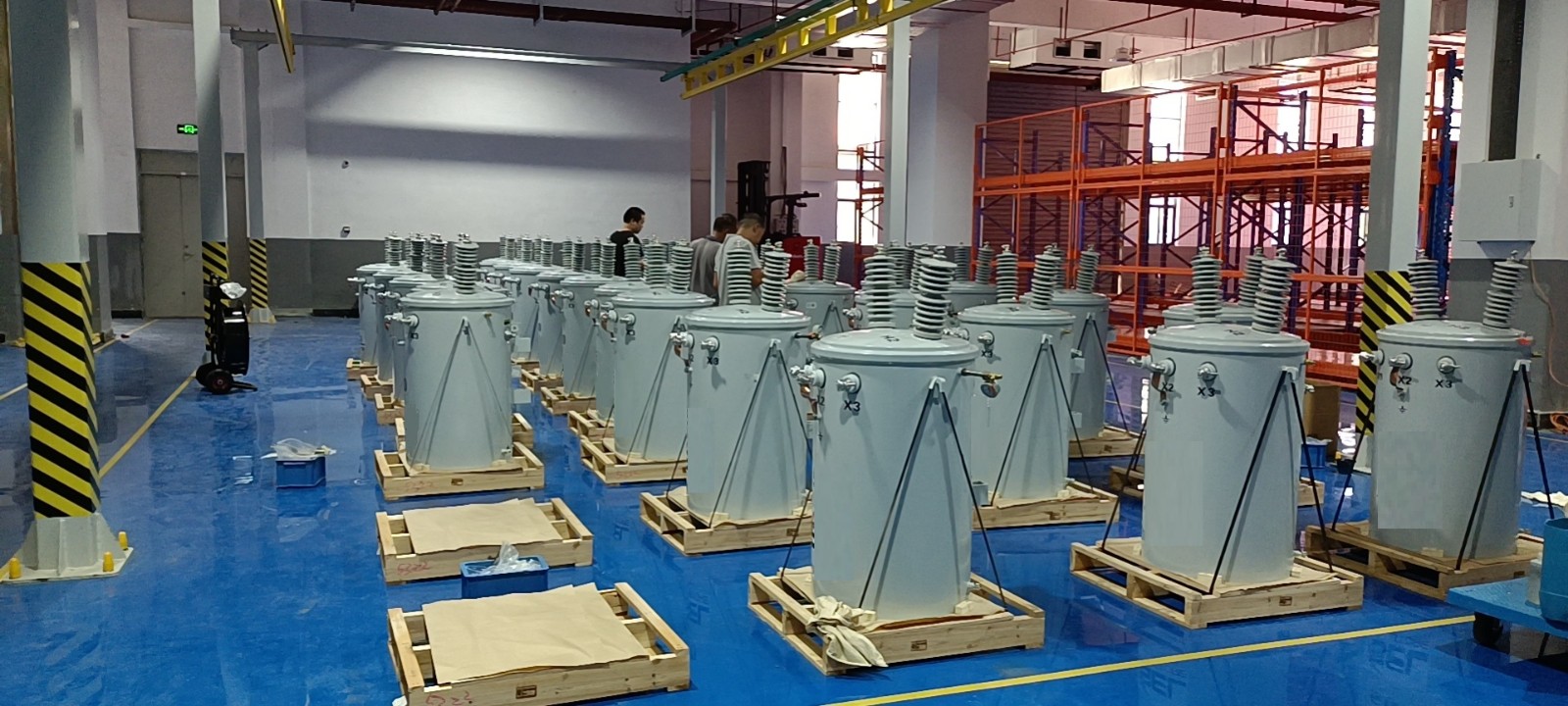 The Intelligent Manufacturing Project Of Eaglerise Post Type Distribution Transformer Was Put Into Operation Smoothly
