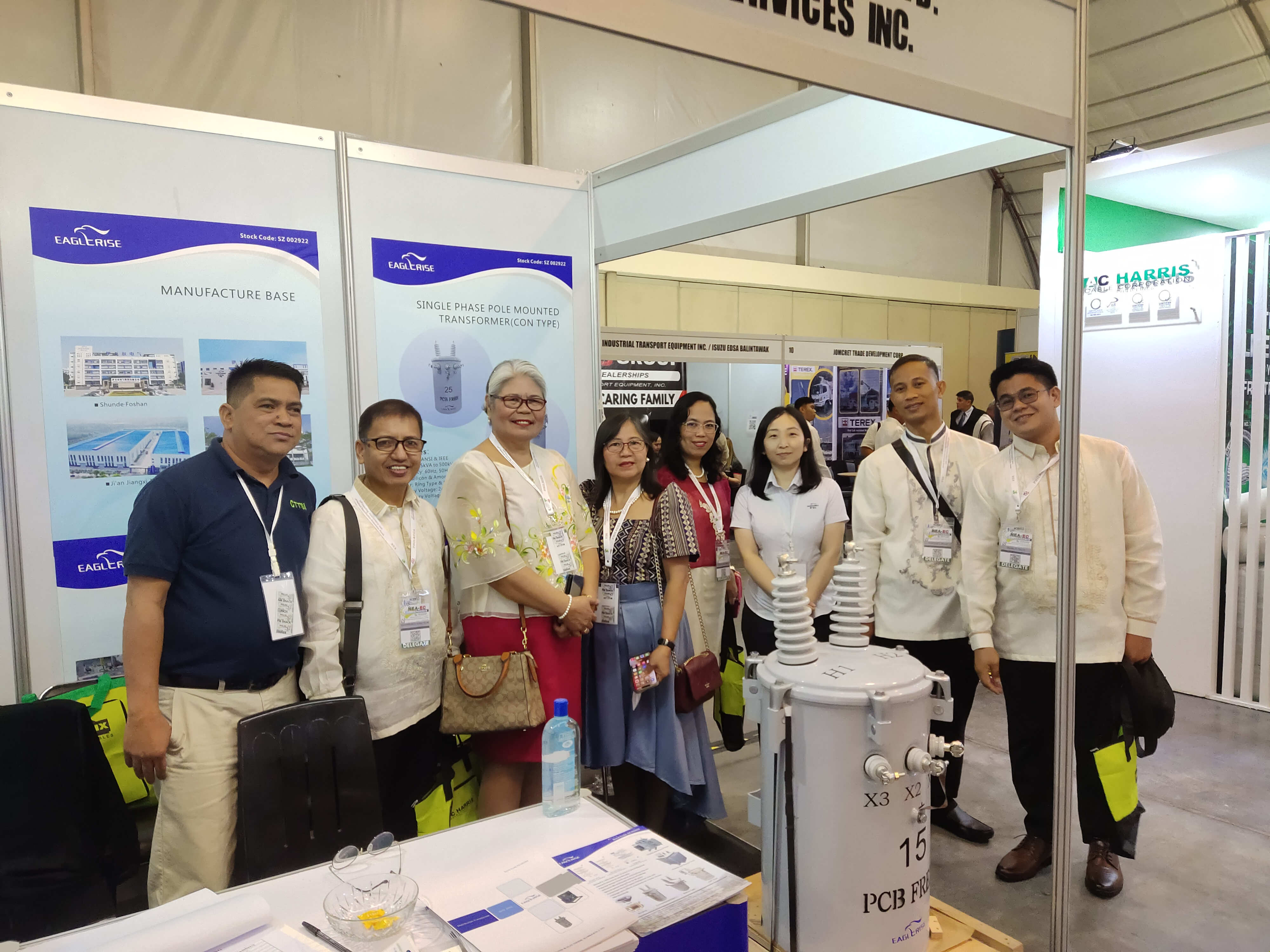 Eaglerise Erscheint Auf Der 2023 Philippine International Power Industry Exhibition