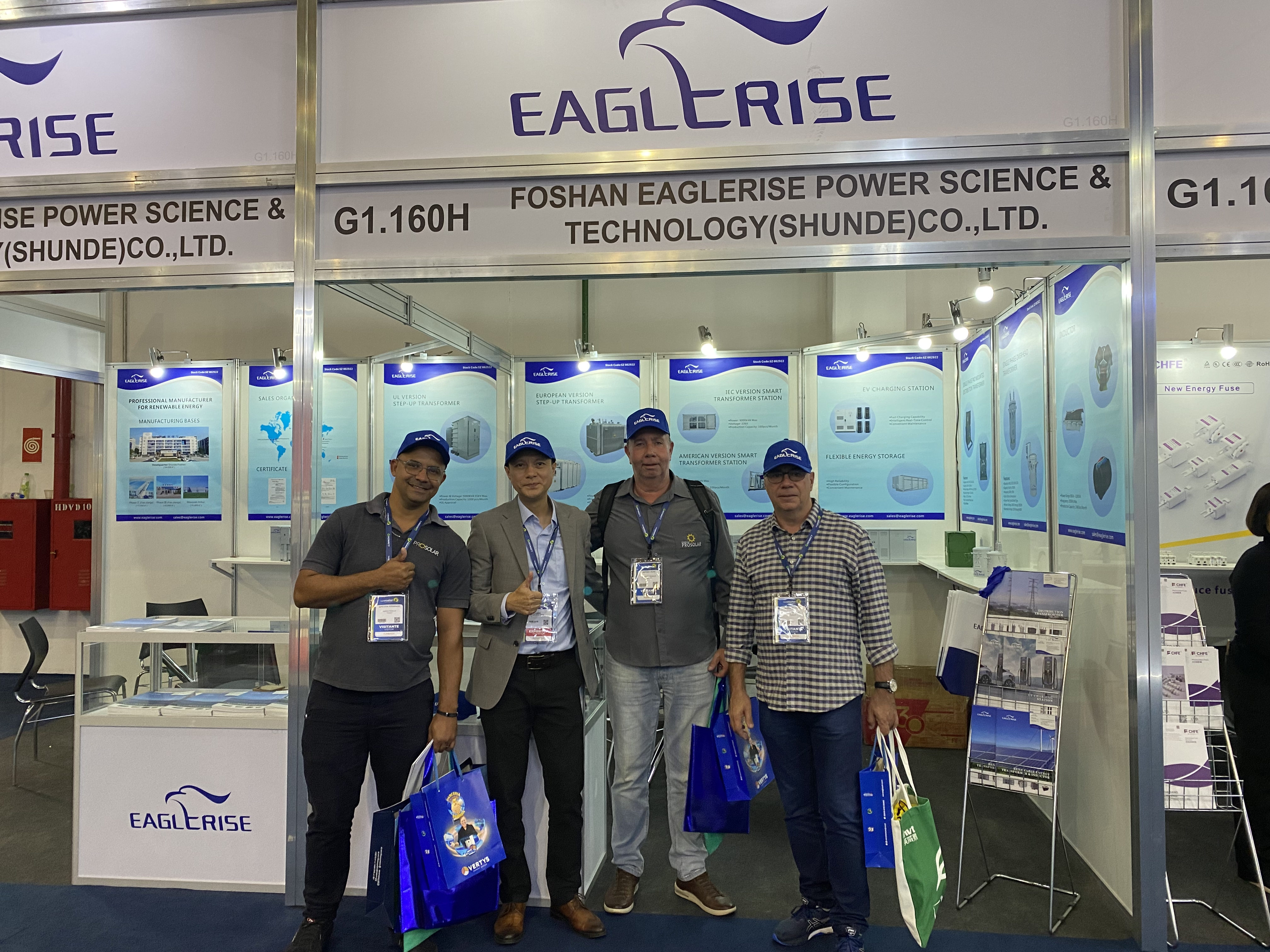 Eaglerise Erscheint Auf Der 2023 South American International Solar Expo